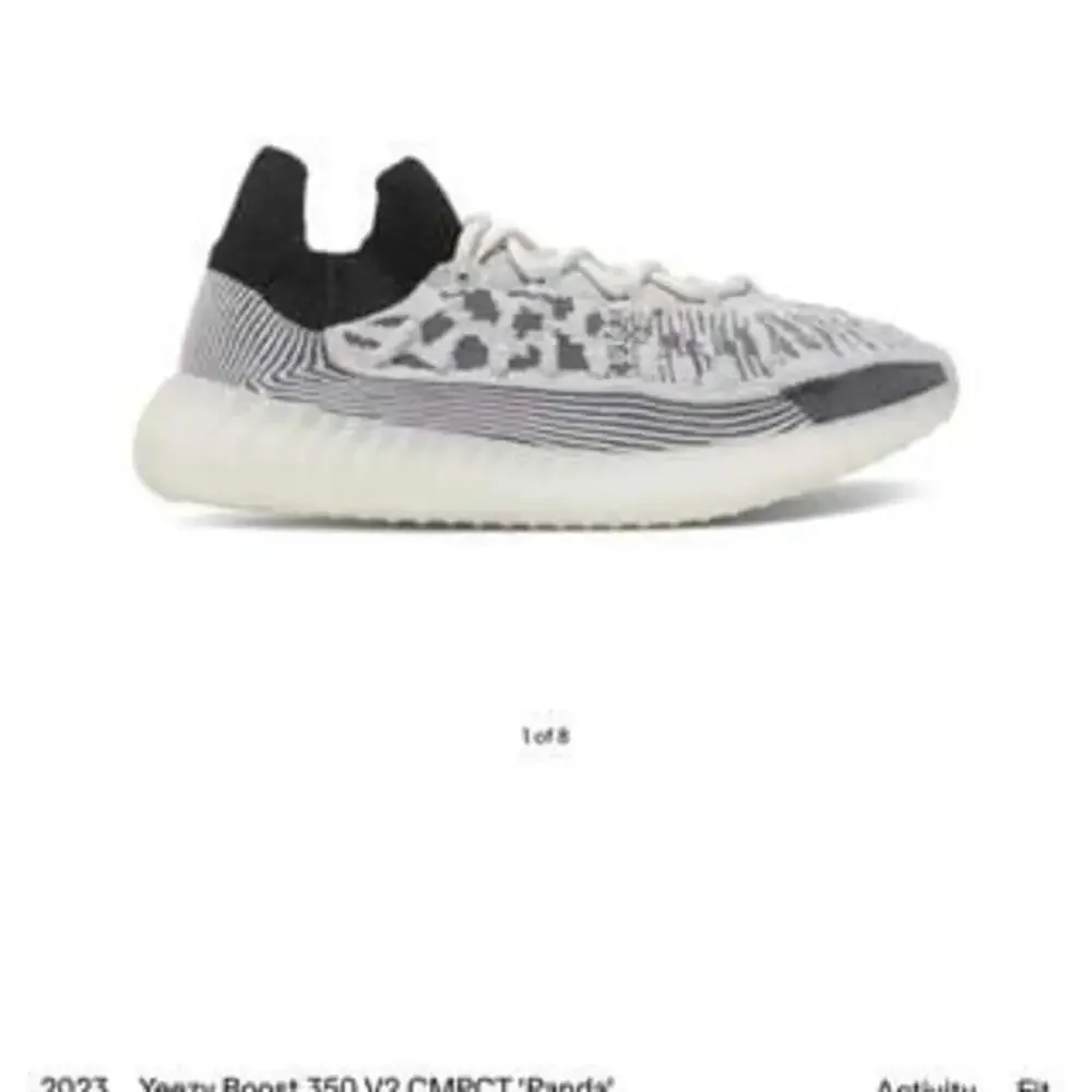 Yeezy white black